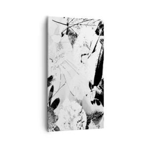 Bild auf Leinwand - Leinwandbild - Herbst negativ - 55x100 cm