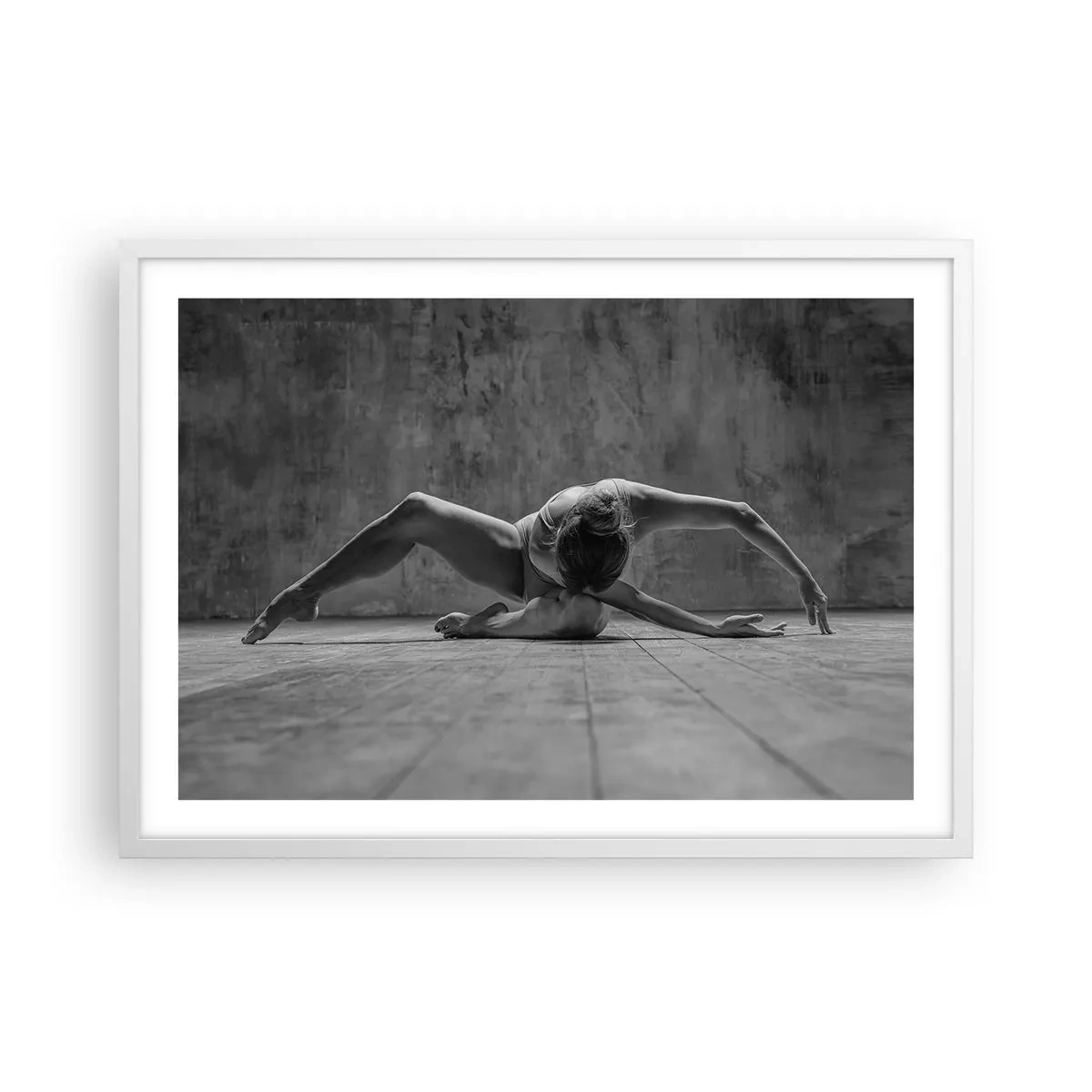 Poster in einem weißen Rahmen - Symmetrie gefunden - 70x50 cm