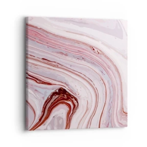 Bild auf Leinwand - Leinwandbild - Geradeaus, dann rechts runter - 30x30 cm