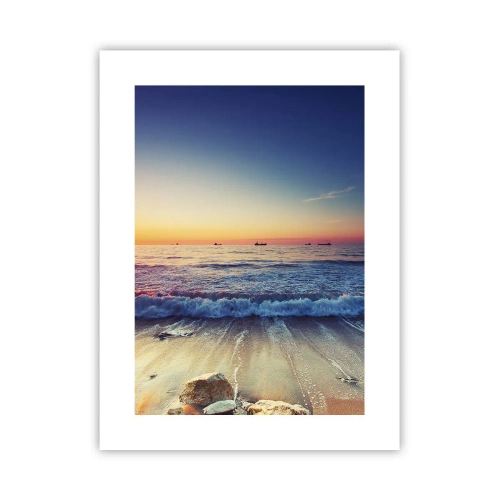 Poster - Was ist mit dem Horizont? - 30x40 cm