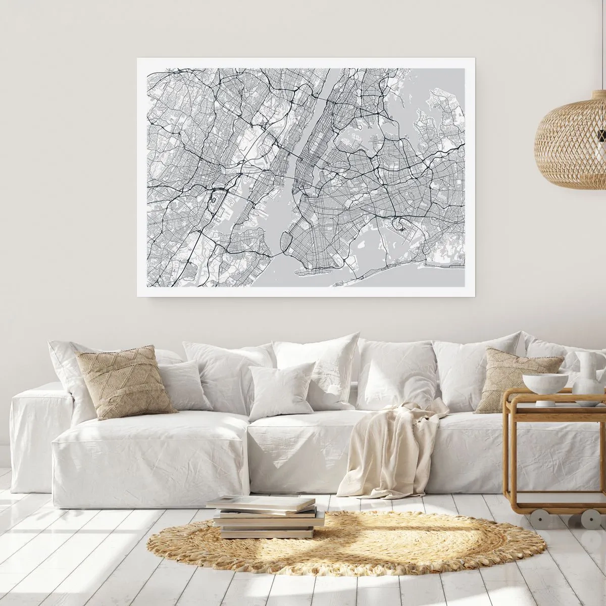 Poster - Die Anatomie einer Metropole - 91x61 cm