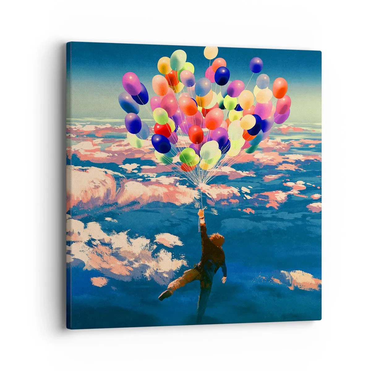 Bild auf Leinwand - Leinwandbild - Ein Kindheitstraum wird wahr - 40x40 cm