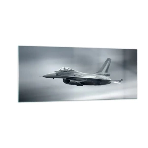 Glasbild - Bild auf glas - Wirst du herausfordern? - 100x40 cm