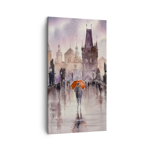 Bild auf Leinwand - Leinwandbild - Leute verändern sich nicht - 45x80 cm