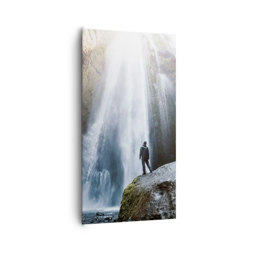 Bild auf Leinwand - Leinwandbild - Wiederherstellung der Proportionen - 65x120 cm