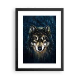 Poster in einem schwarzem Rahmen - Alpha? Und Omega - 30x40 cm
