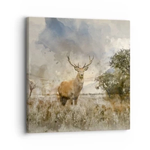 Bild auf Leinwand - Leinwandbild - Würde – Stärke – Würde - 30x30 cm
