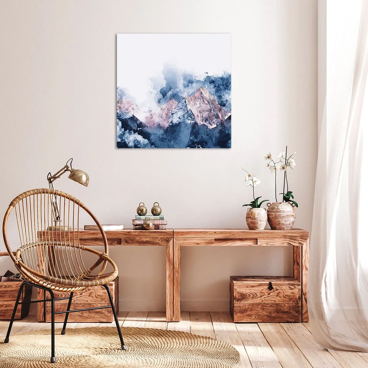 Bild auf Leinwand - Leinwandbild - Das sind die Spitzen! - 50x50 cm