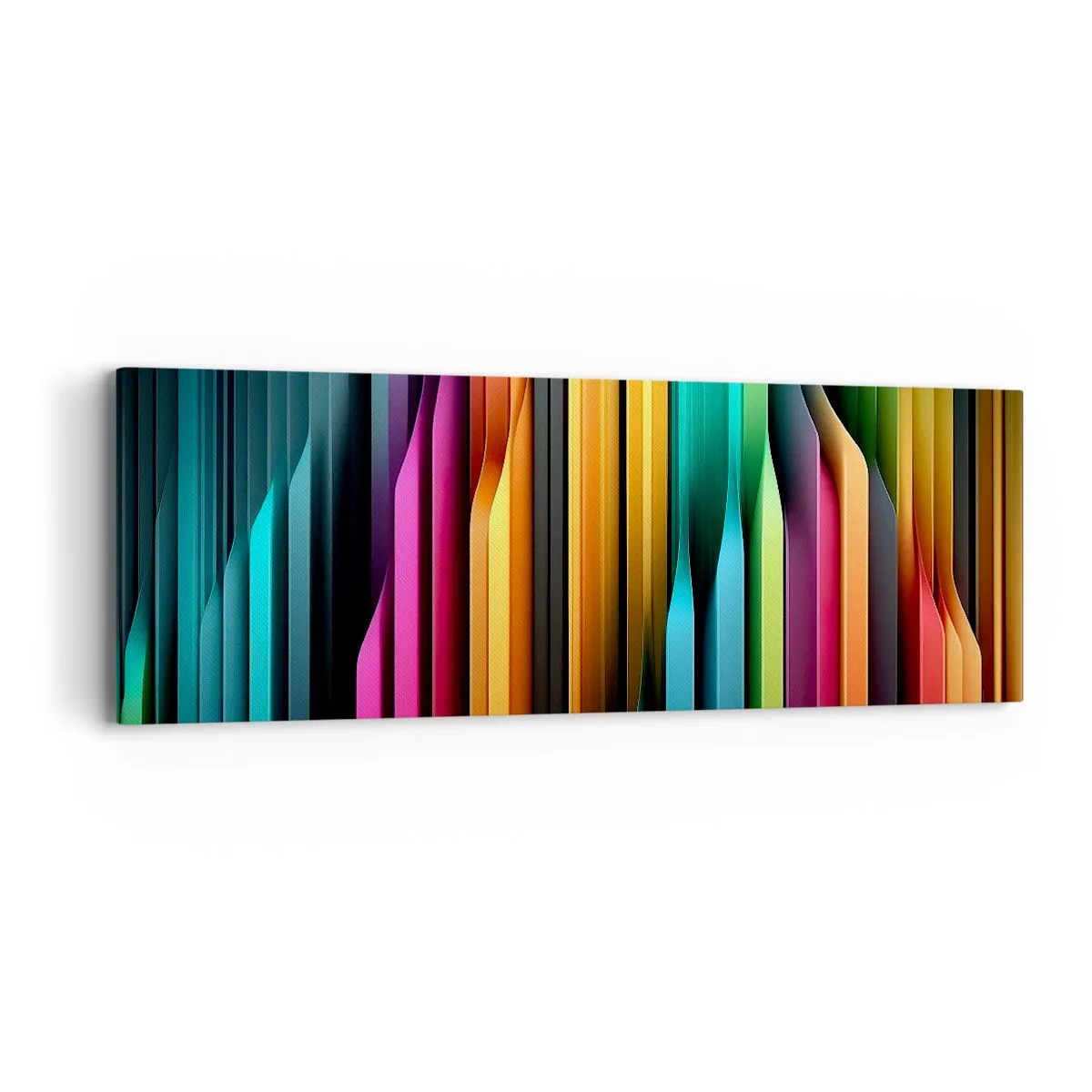 Bild auf Leinwand - Leinwandbild - Lichtorgan - 90x30 cm