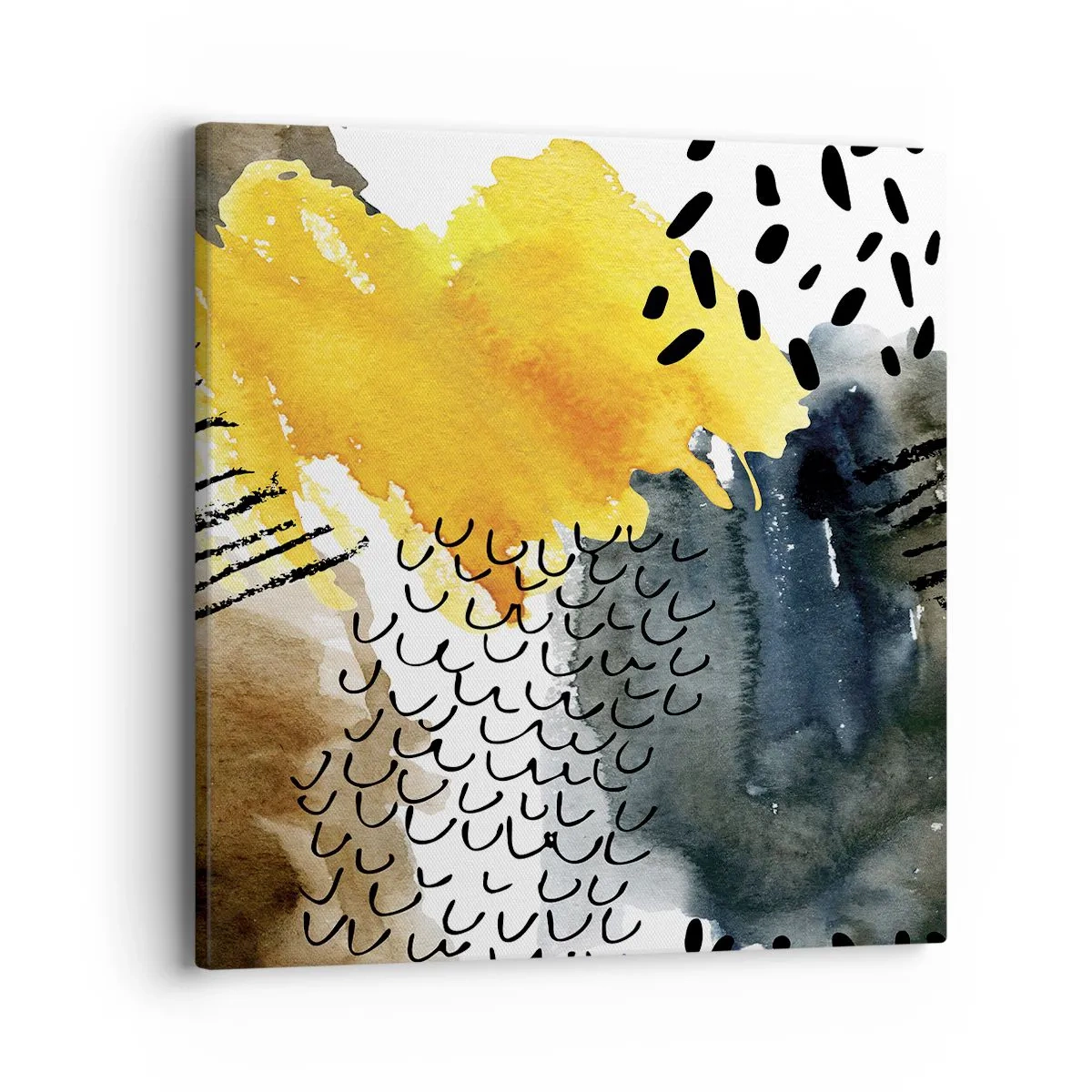 Bild auf Leinwand - Leinwandbild - Ein Treffen der Elemente der Natur - 40x40 cm