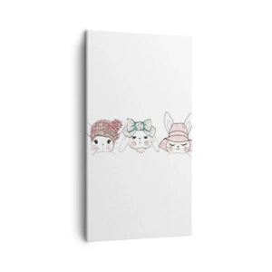 Bild auf Leinwand - Leinwandbild - Nachdenklich, traurig, zufrieden - 45x80 cm