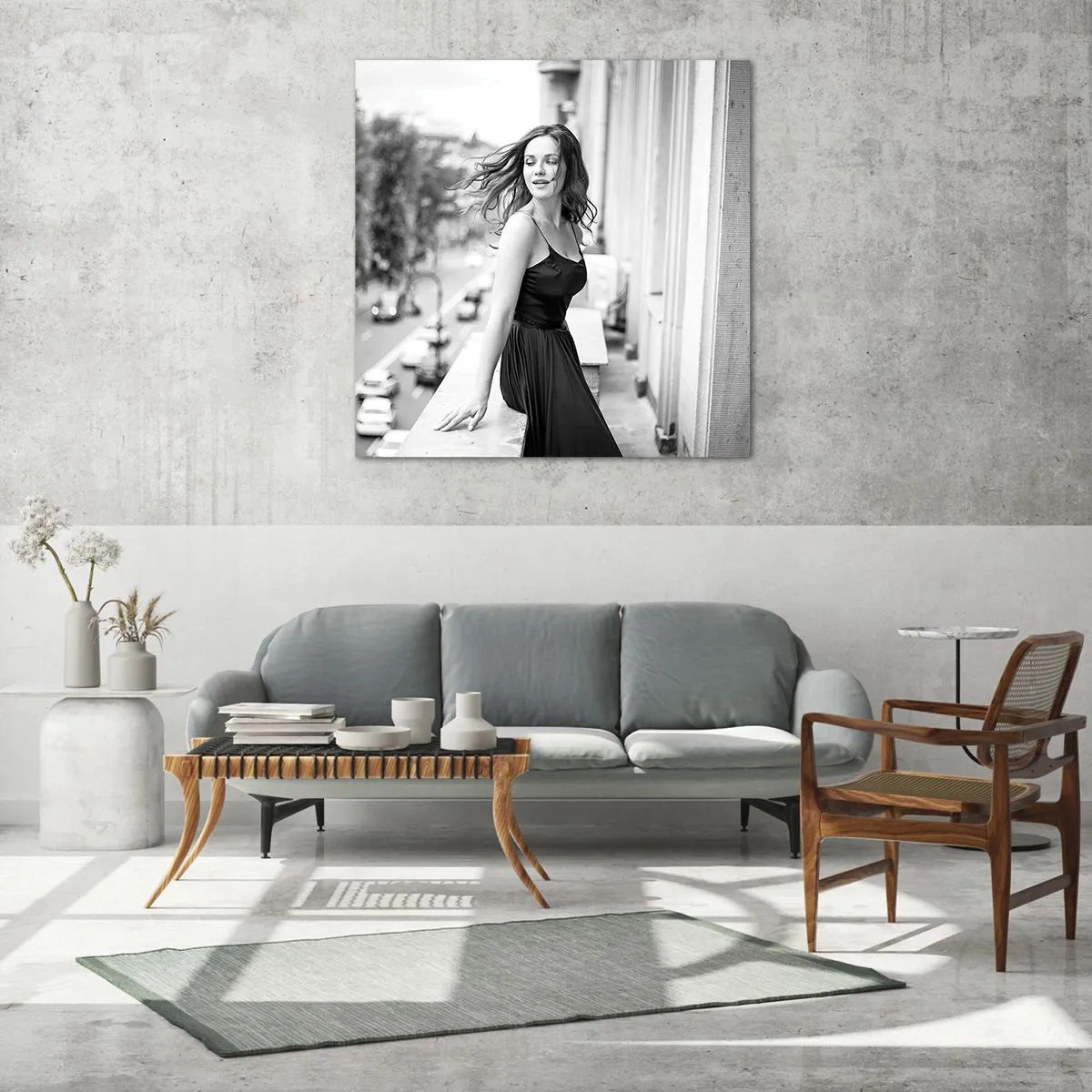 Glasbild - Bild auf glas - Bestimmt ein Pariser - 30x30 cm