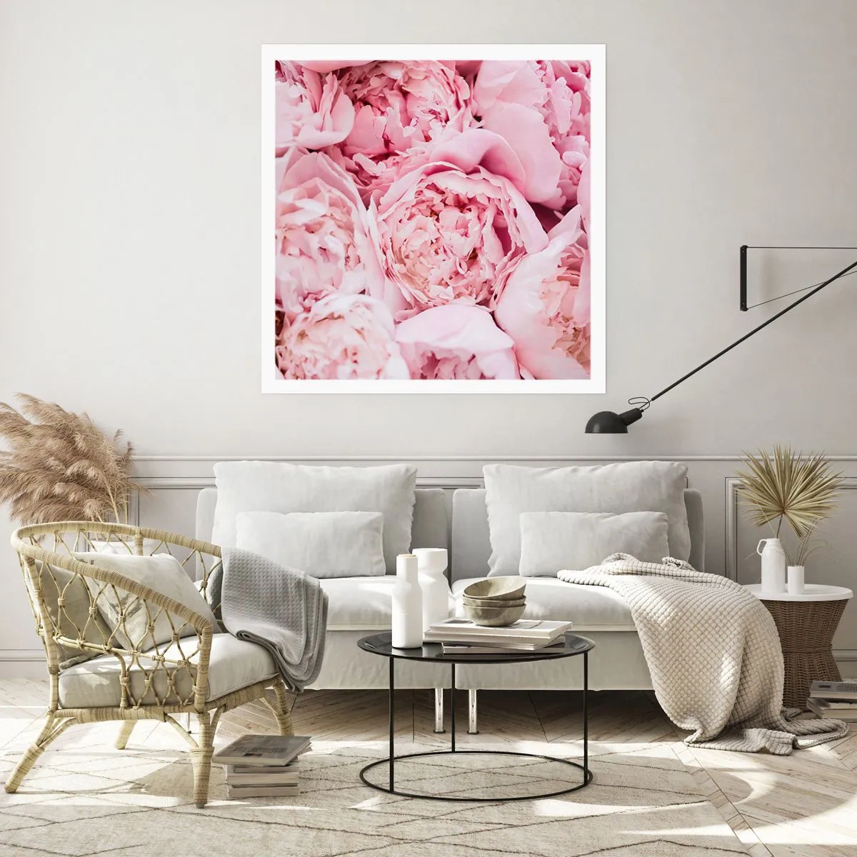 Poster - Anschmiegsam und duftend - 30x30 cm