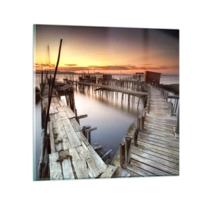 Glasbild - Bild auf glas - Authentisch, keine Touristenattrappe - 60x60 cm