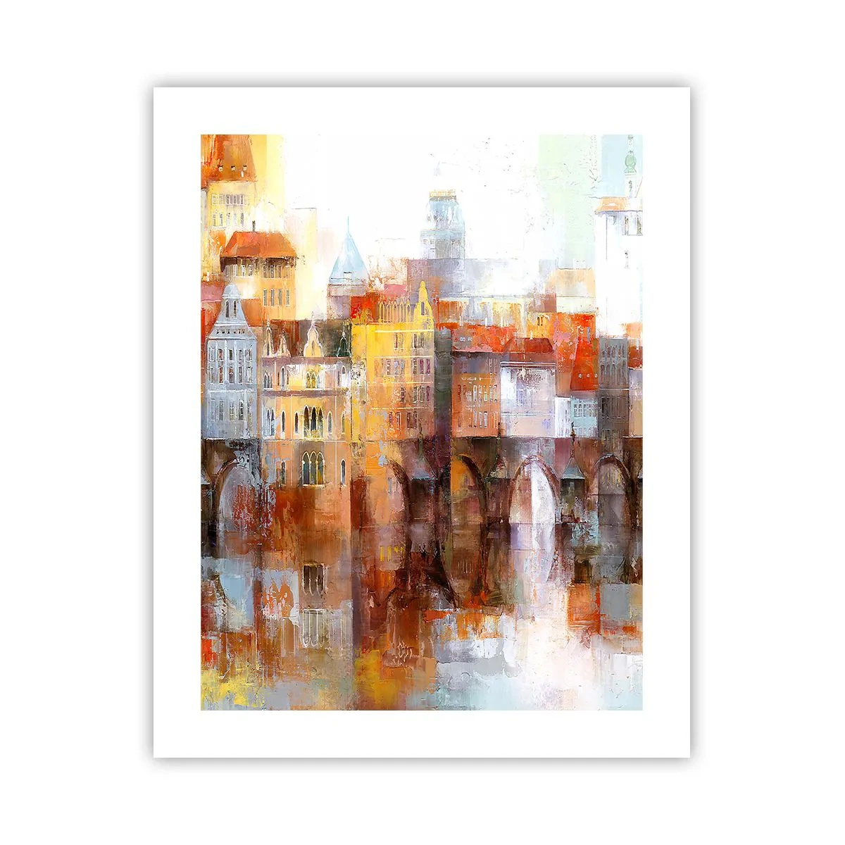 Poster - Schön ist es auch unter der Brücke - 40x50 cm