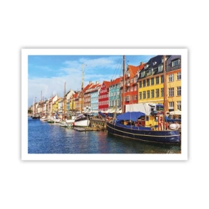 Poster - Fröhlicher Kai - 91x61 cm