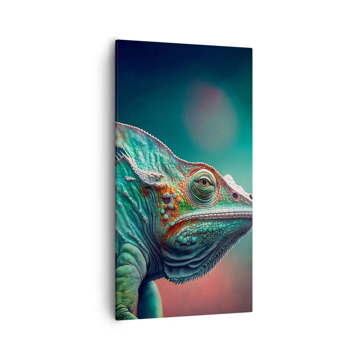 Bild auf Leinwand - Leinwandbild - Siehst du mich? Nicht gut… - 55x100 cm