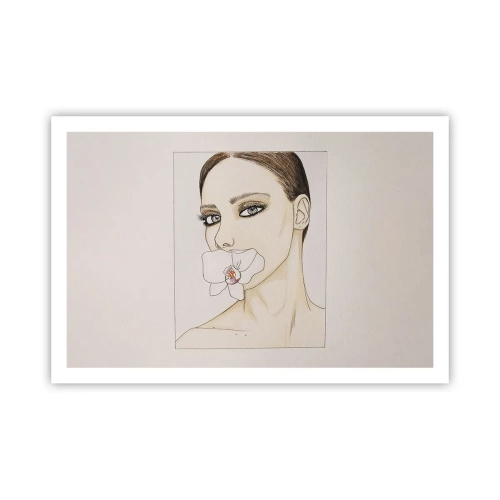 Poster - Ein Symbol für Eleganz und Schönheit - 91x61 cm