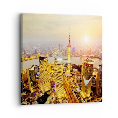 Bild auf Leinwand - Leinwandbild - Asiatischer Traum - 30x30 cm