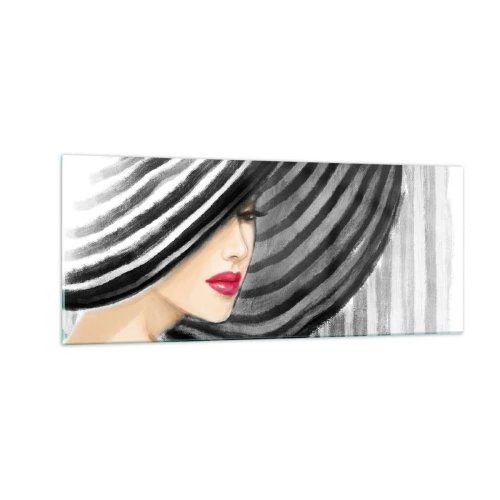 Glasbild - Bild auf glas - Wo soll ich dich finden? - 100x40 cm