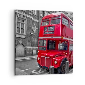 Bild auf Leinwand - Leinwandbild - Immer gleich - 60x60 cm