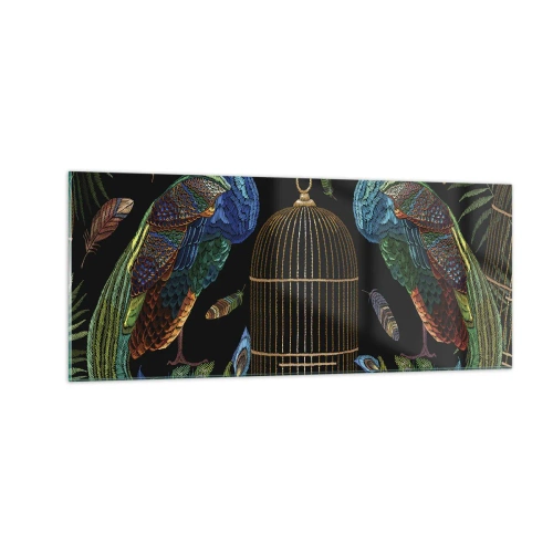 Glasbild - Bild auf glas - In königlichen Gewändern - 100x40 cm