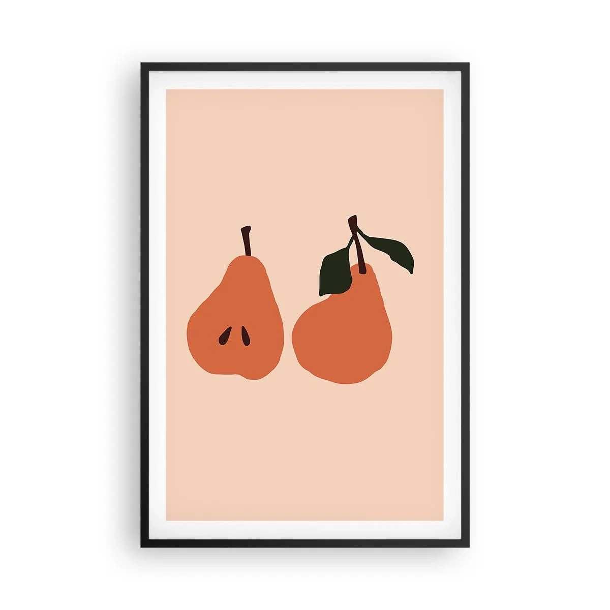 Poster in einem schwarzem Rahmen - Pure Süße - 61x91 cm