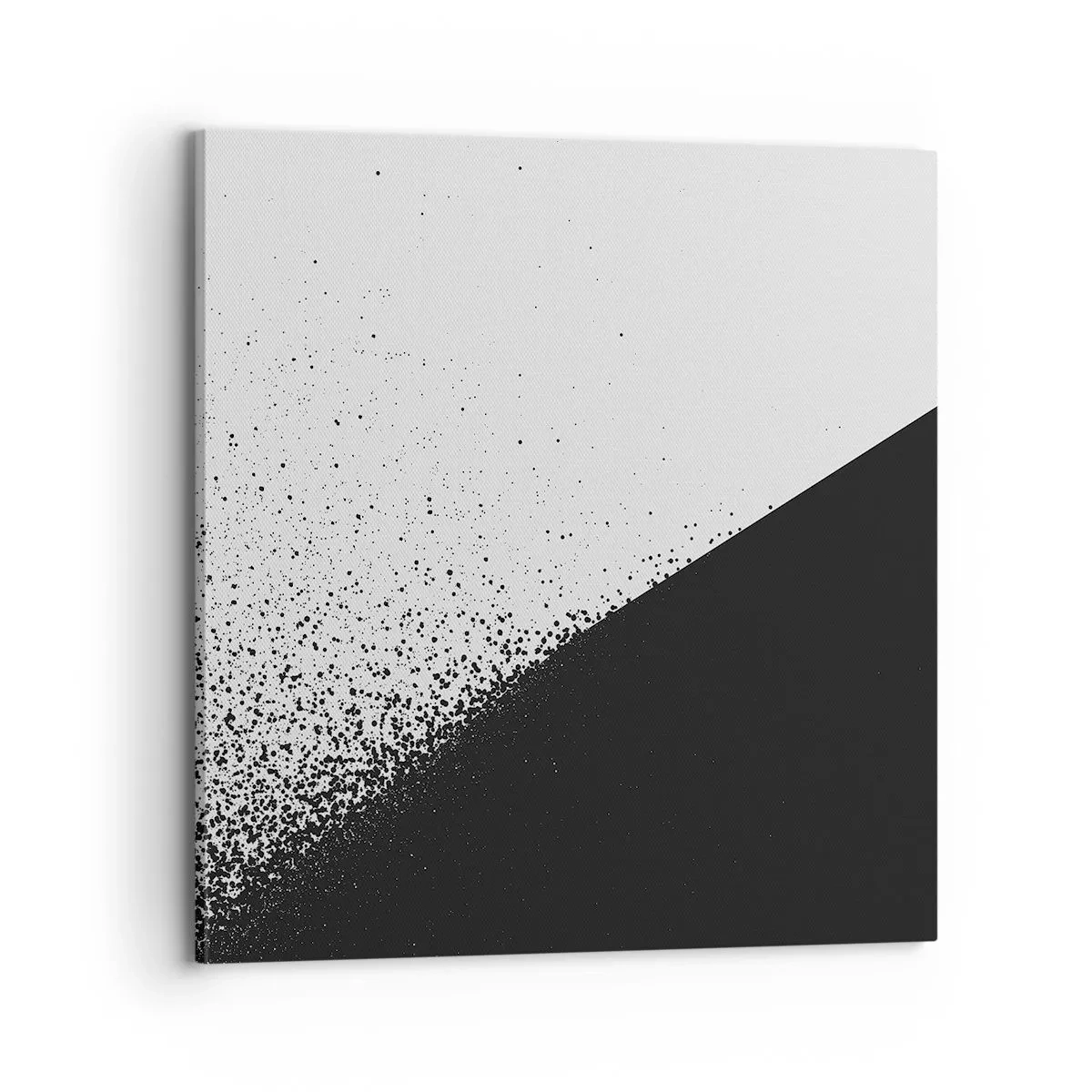 Bild auf Leinwand - Leinwandbild - Immer schneller, immer mehr - 70x70 cm