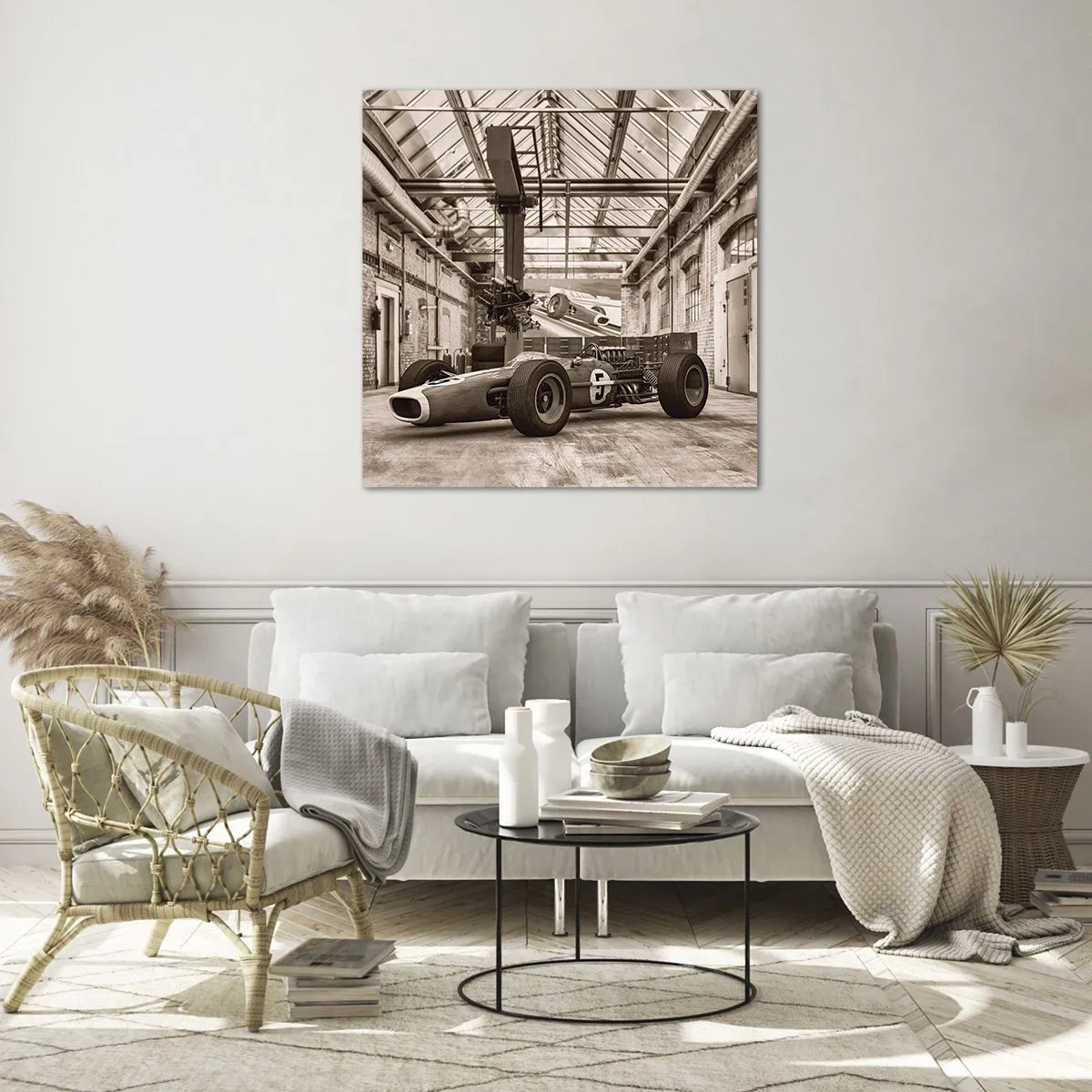 Glasbild - Bild auf glas - Die Siegerruhe - 40x40 cm