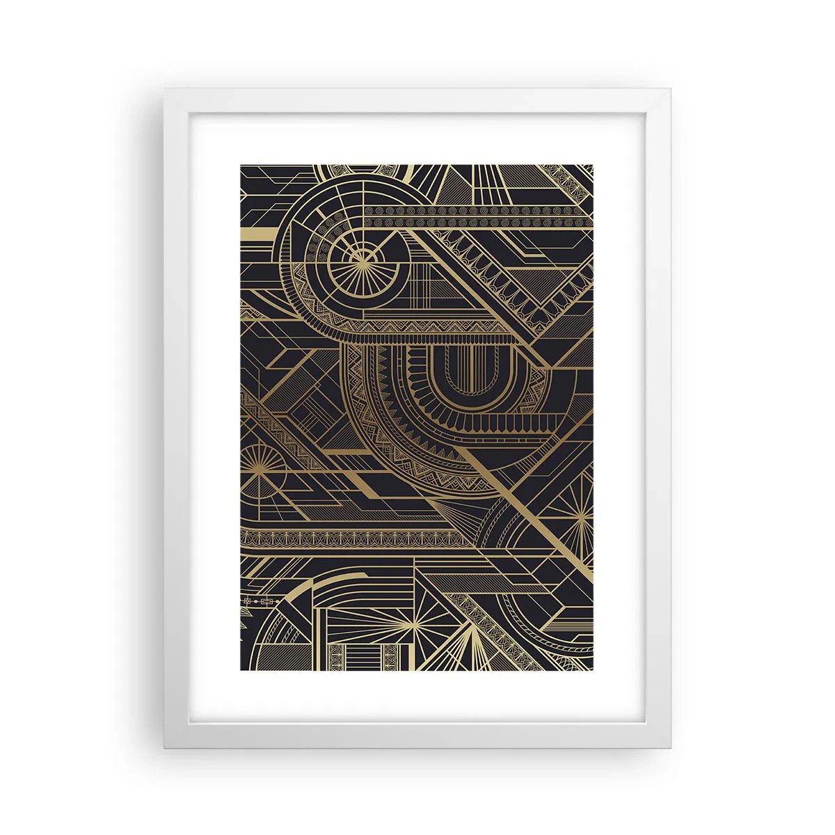 Poster in einem weißen Rahmen - Konzepte, Ideen, Pläne - 30x40 cm