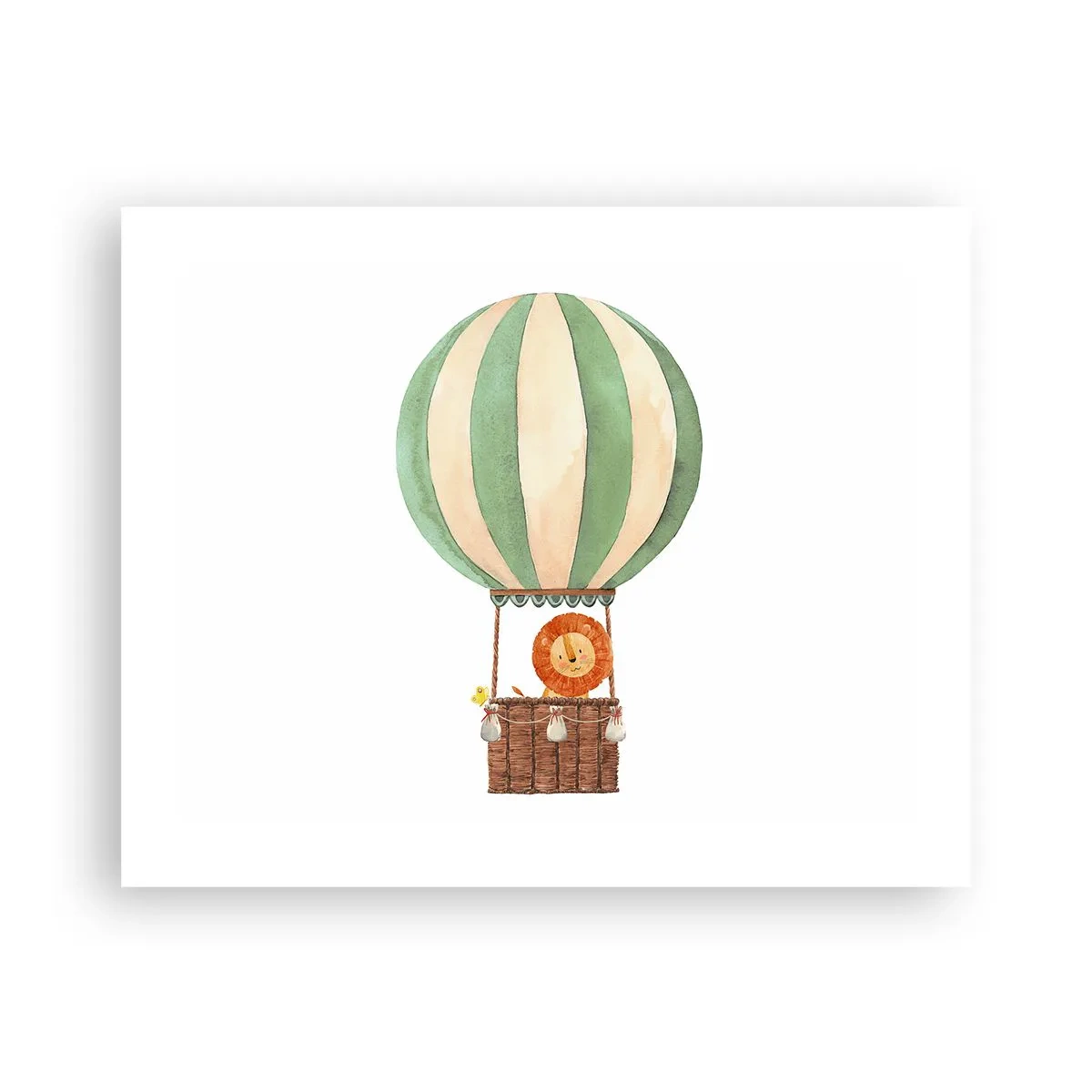 Poster - Leons Reisen - 50x40 cm