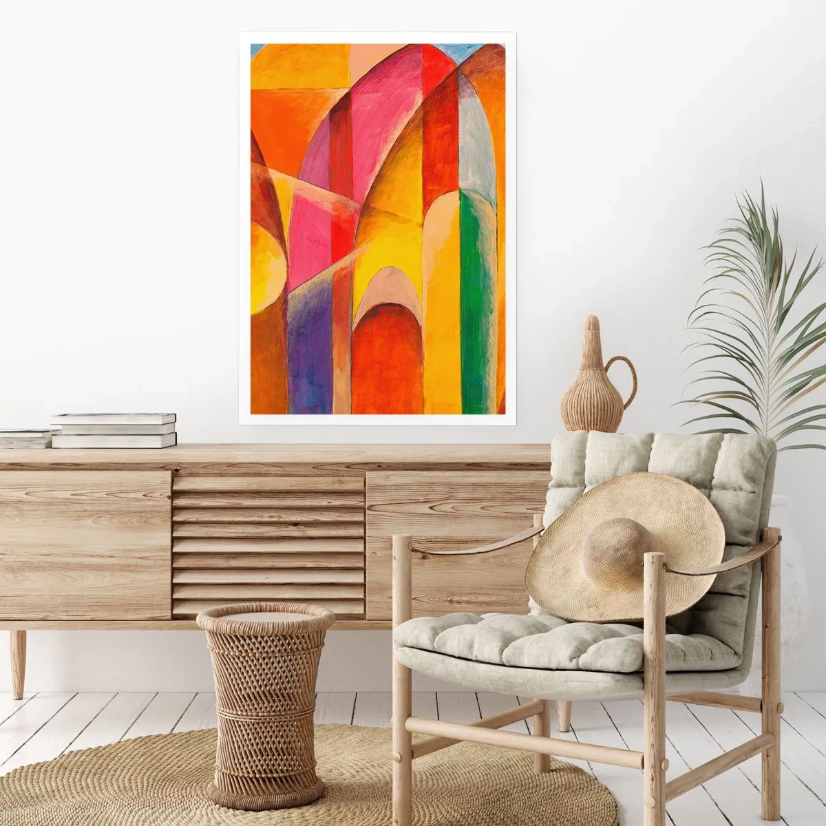 Poster - Kathedrale der Sonne - 40x50 cm