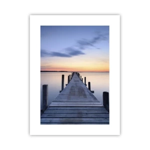 Poster - Die Ruhe einer heiteren Dämmerung - 30x40 cm