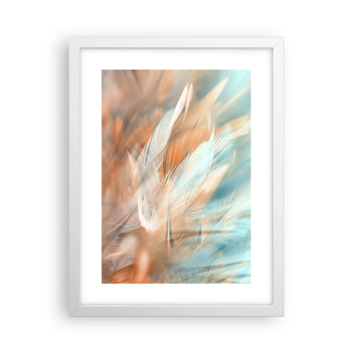 Poster in einem weißen Rahmen - Im Land der Sanftmut - 30x40 cm