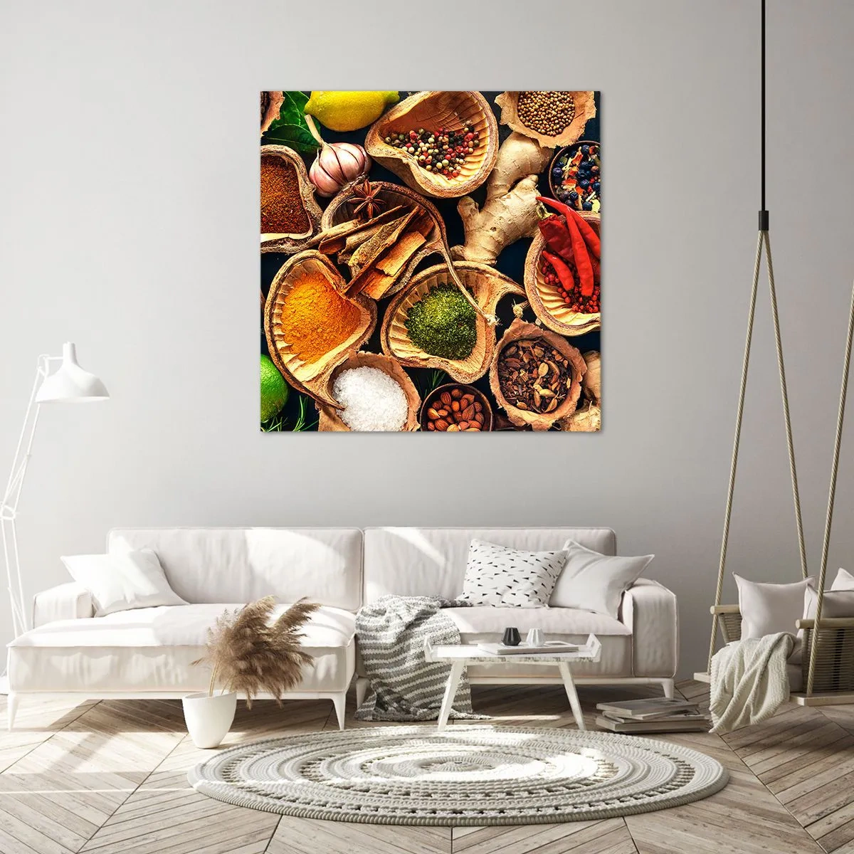 Bild auf Leinwand - Leinwandbild - Nimm was du willst - 60x60 cm