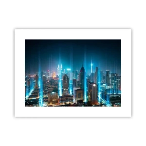 Poster - Auf Berliner Art gegen den Himmel - 40x30 cm