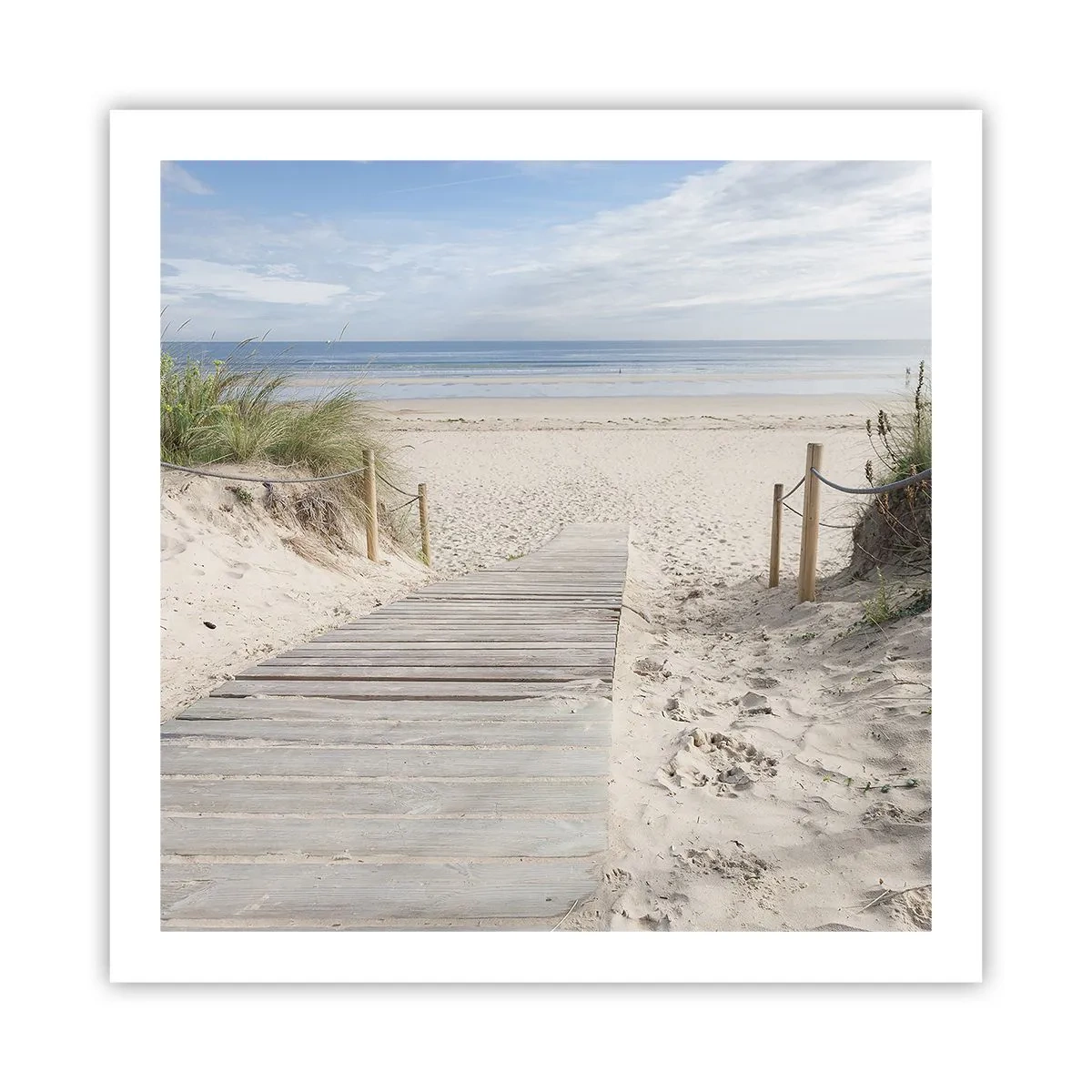 Poster - Bis zum Horizont - 60x60 cm