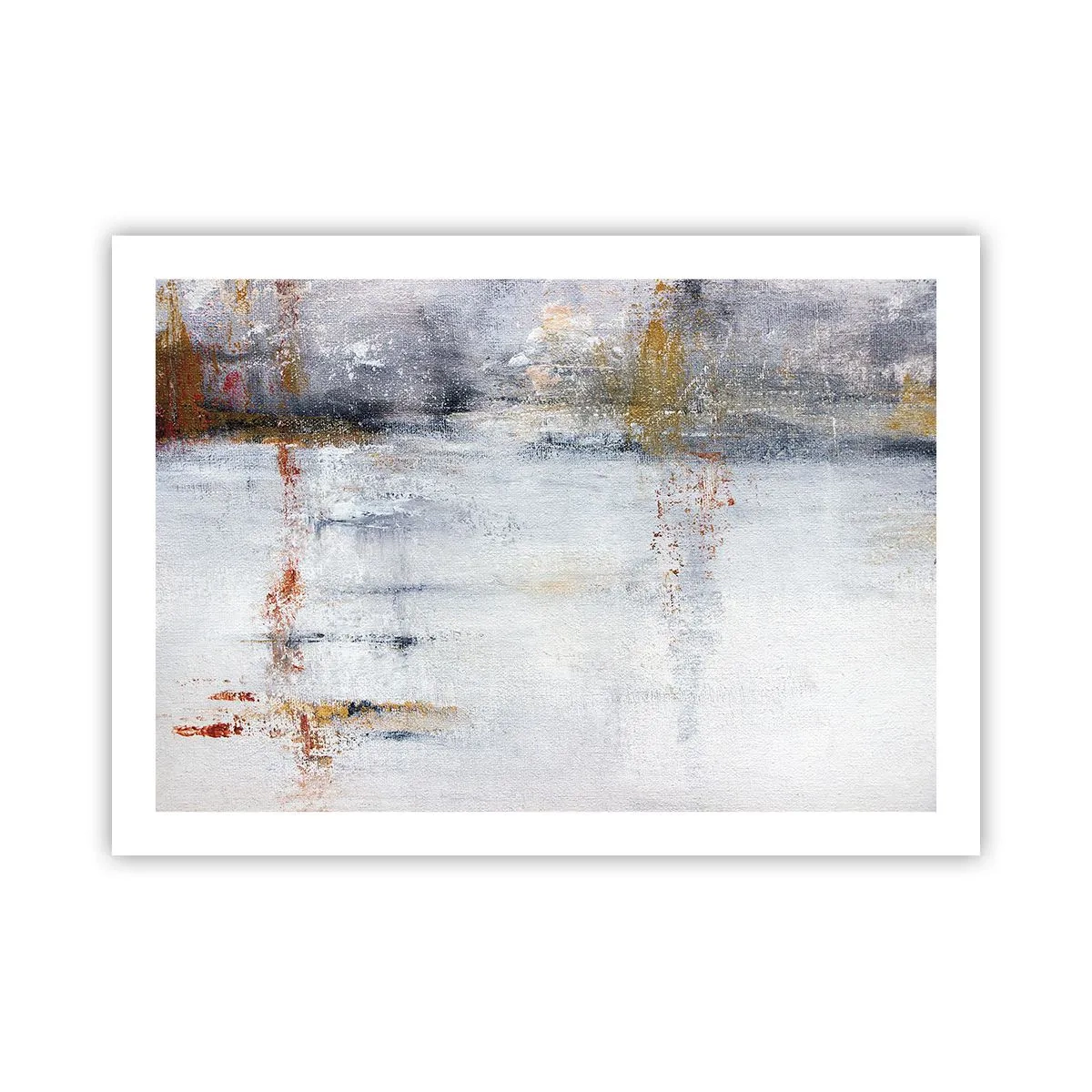 Poster - Hinter dem Luftvorhang - 70x50 cm