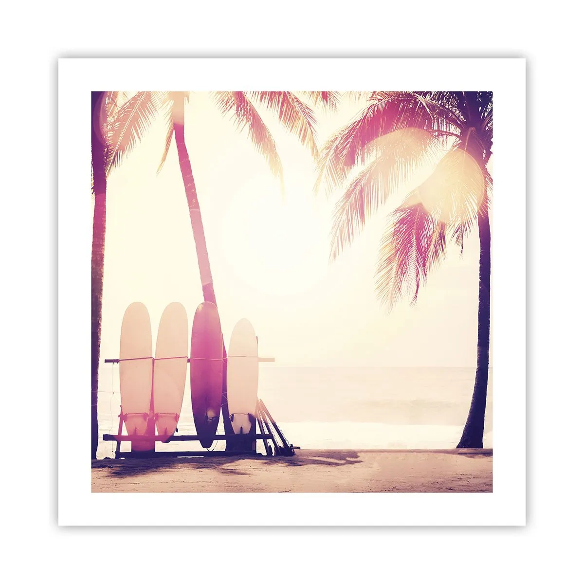 Poster - Es wird ein toller Tag - 50x50 cm