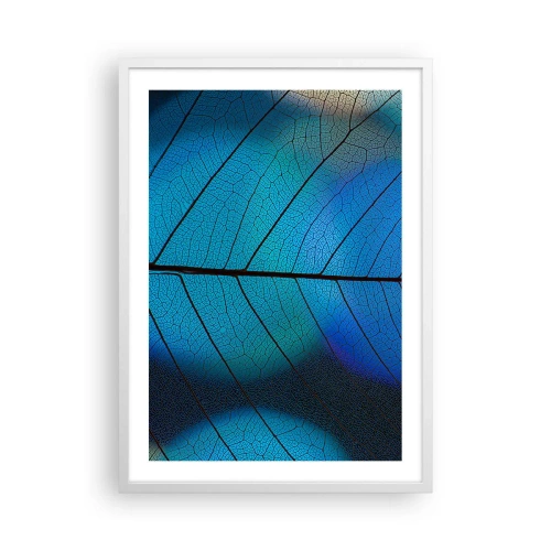 Poster in einem weißen Rahmen - Komplizierte Konstruktion - 50x70 cm