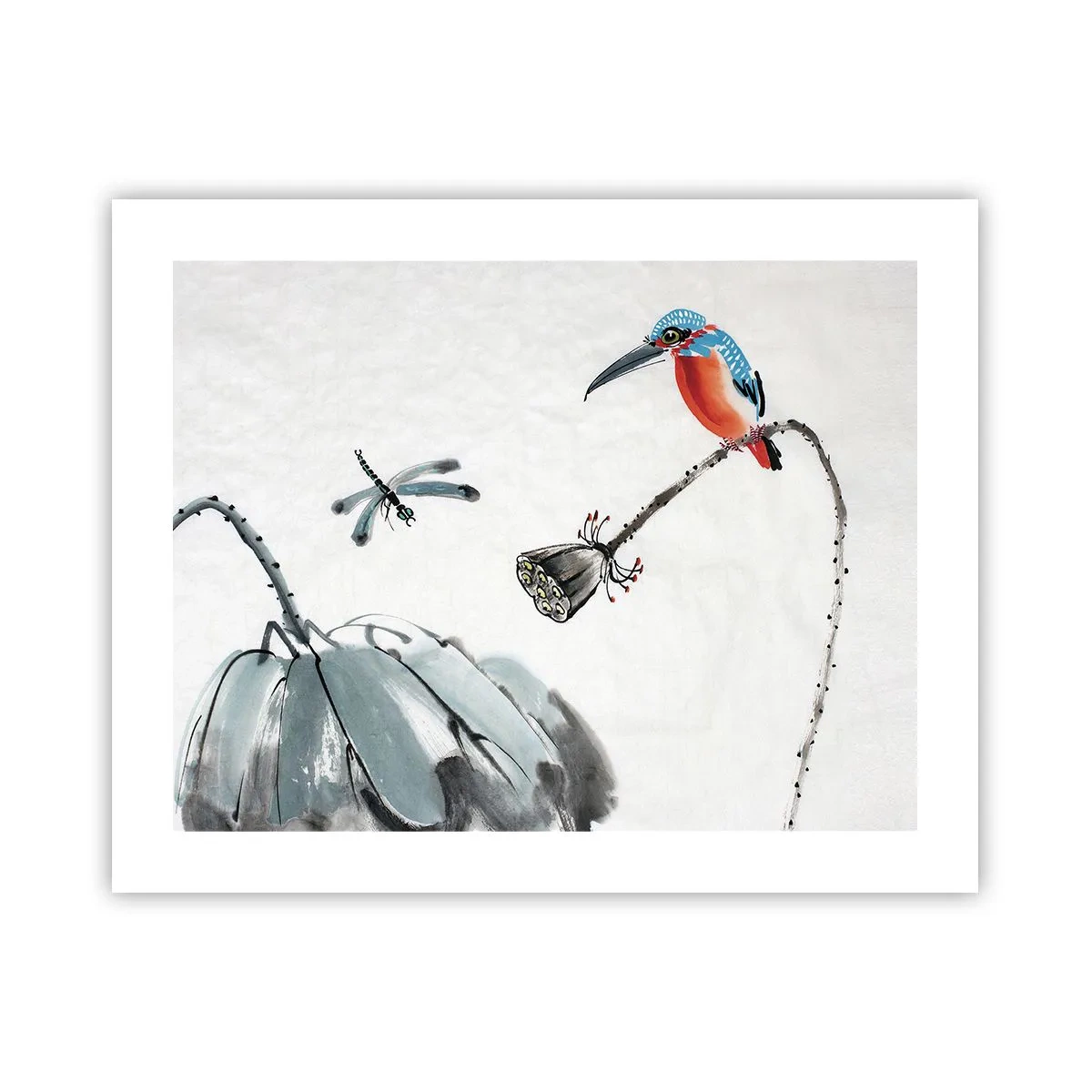 Poster - Das Leben der Wiese - 50x40 cm