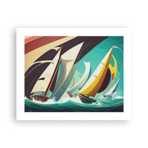 Poster - Viel Glück mit den Elementen - 50x40 cm