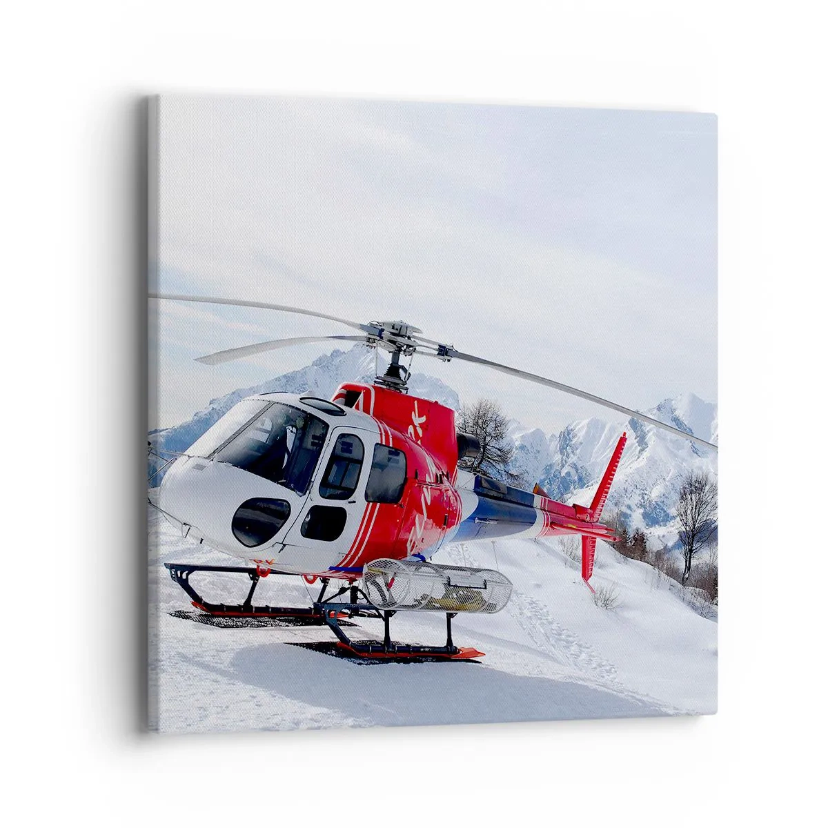 Bild auf Leinwand - Leinwandbild - Immer bereit - 40x40 cm