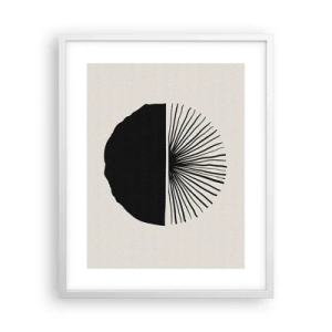 Poster in einem weißen Rahmen - Eine Reihe von Möglichkeiten - 40x50 cm