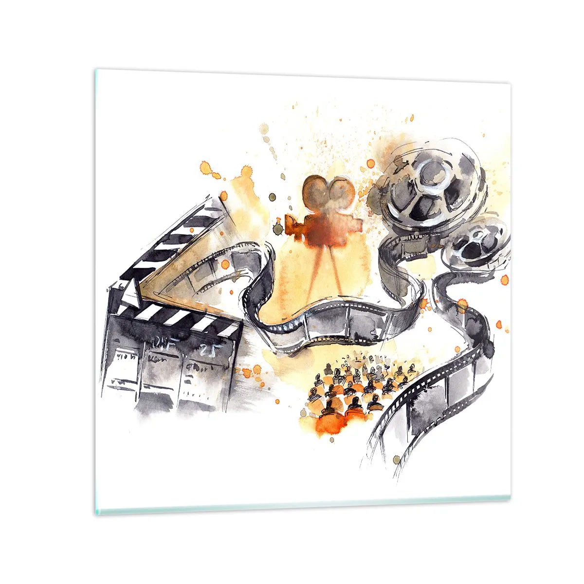 Glasbild - Bild auf glas - Im Land der Träume - 40x40 cm