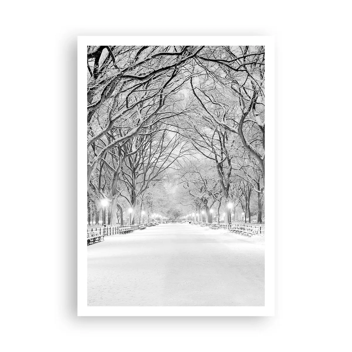 Poster - Vier Jahreszeiten - Winter - 70x100 cm