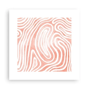 Poster - Im Korallenlabyrinth - 30x30 cm