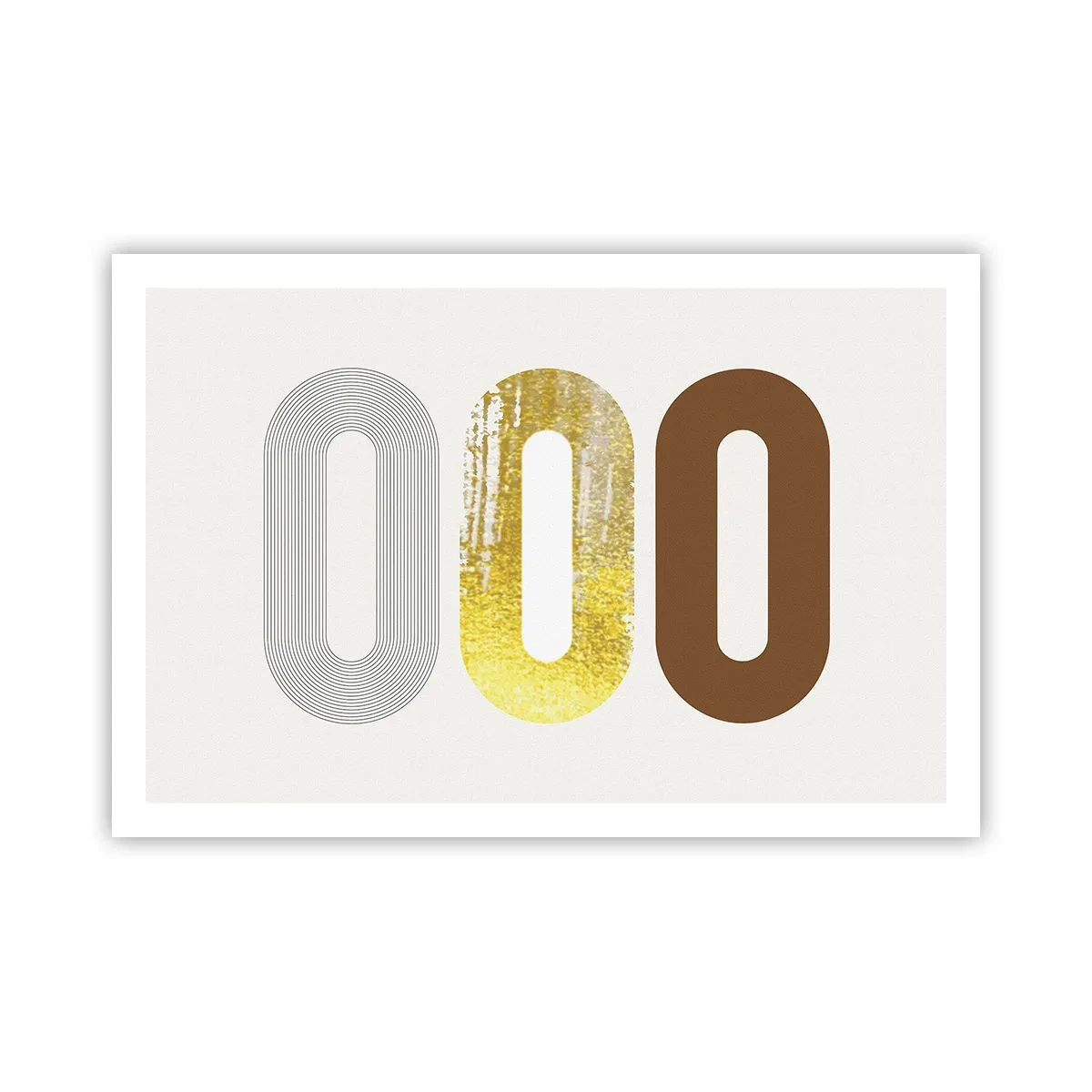 Poster - Oooh! - 91x61 cm