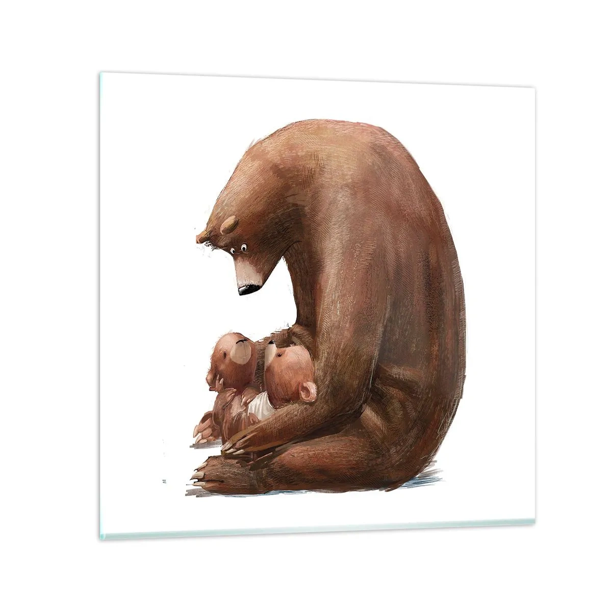 Glasbild - Bild auf glas - Süße Träume, Kinder - 30x30 cm
