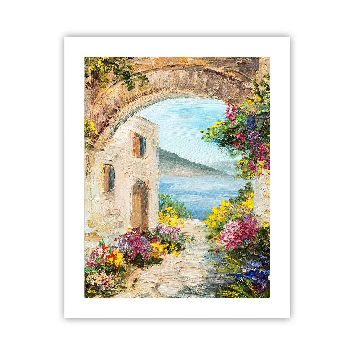 Poster - Charme einer Küstenprovinz - 40x50 cm